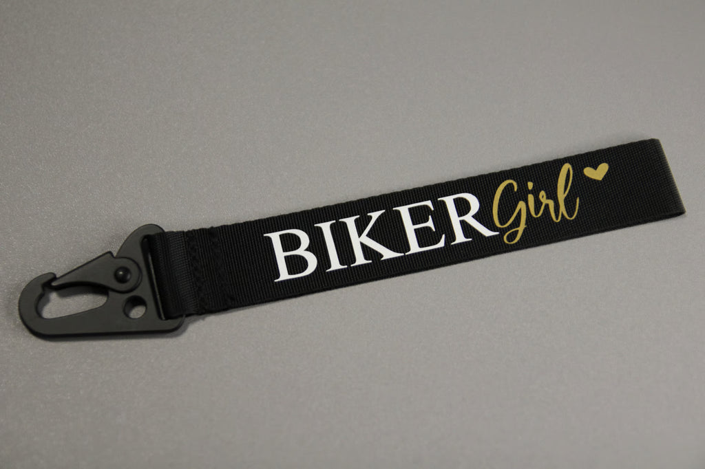 Schlüsselband "BIKER Girl"