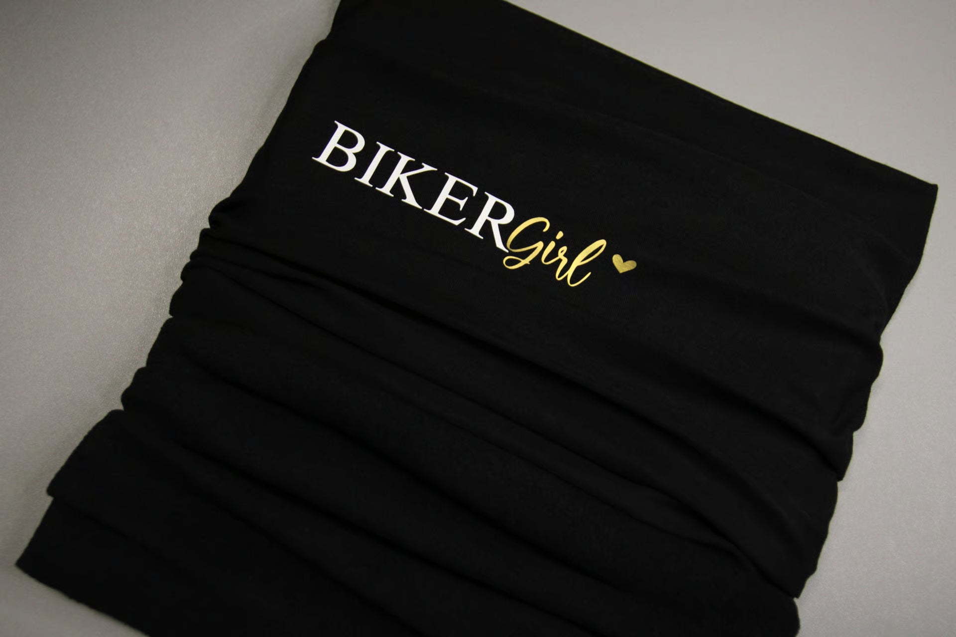 Halstuch mit Microfleece "BIKER Girl"