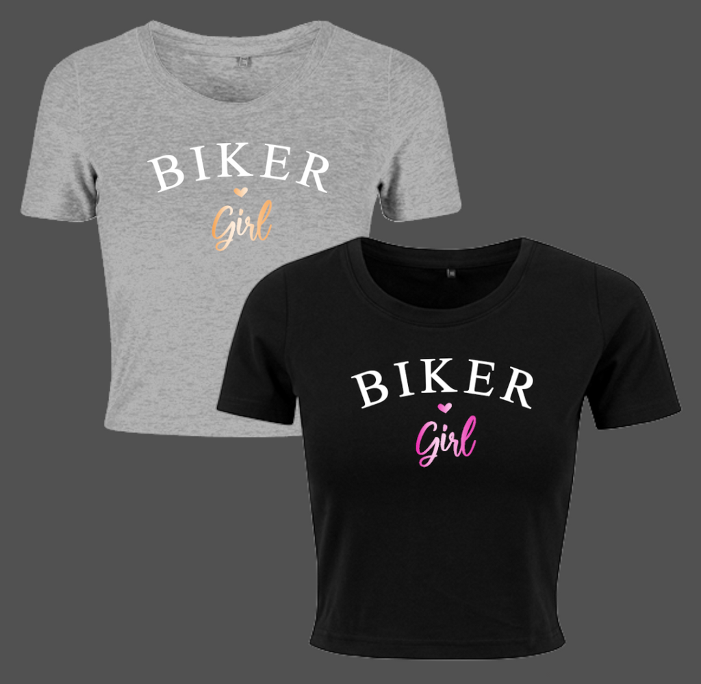 Croptop "BIKER Girl"